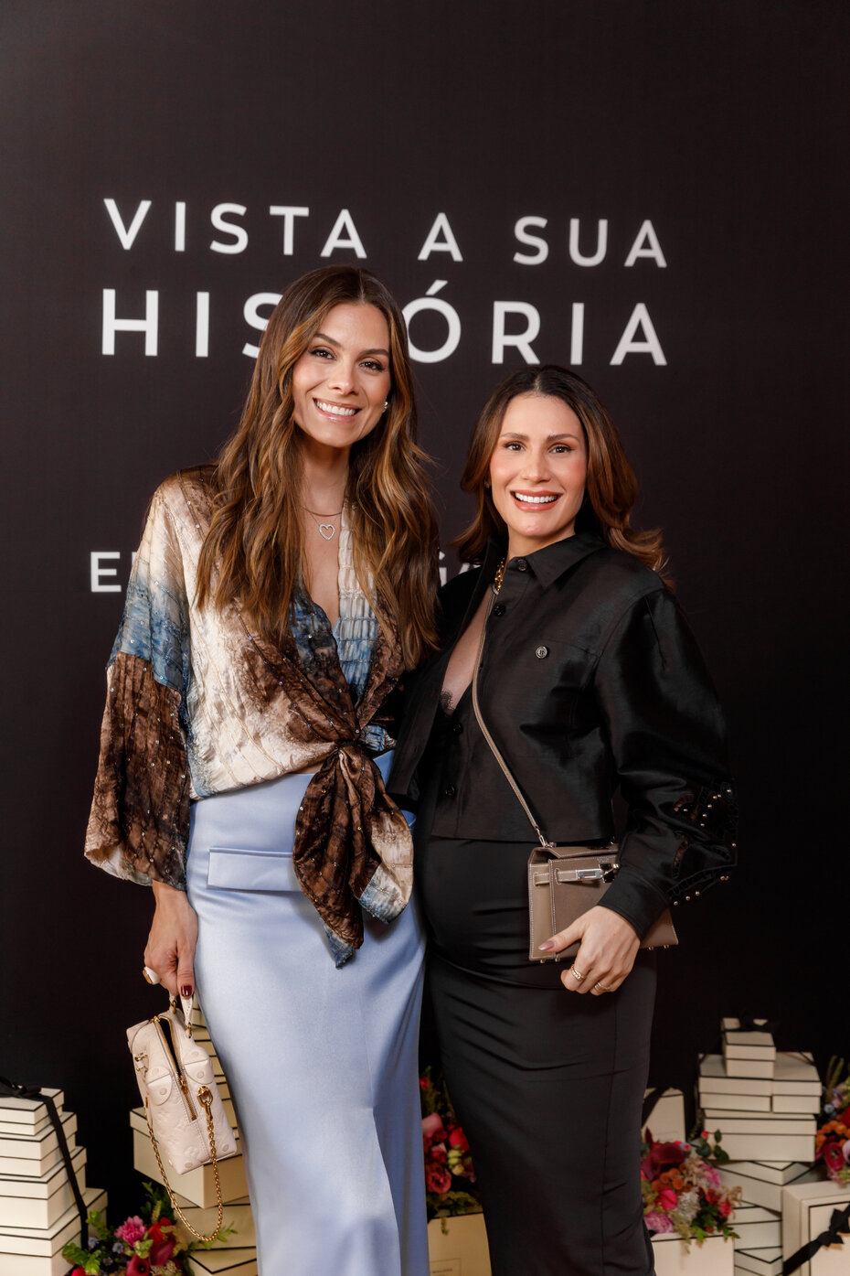 A ex-Miss Brasil Gabriela Markus e Larissa Possebon (Foto: Guilherme Flores/Divulgação)