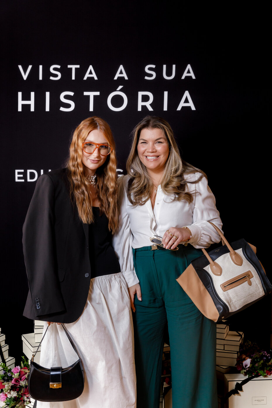 Gutta Galbinski e Andrea Pinto de Só (Foto: Guilherme Flores/Divulgação)