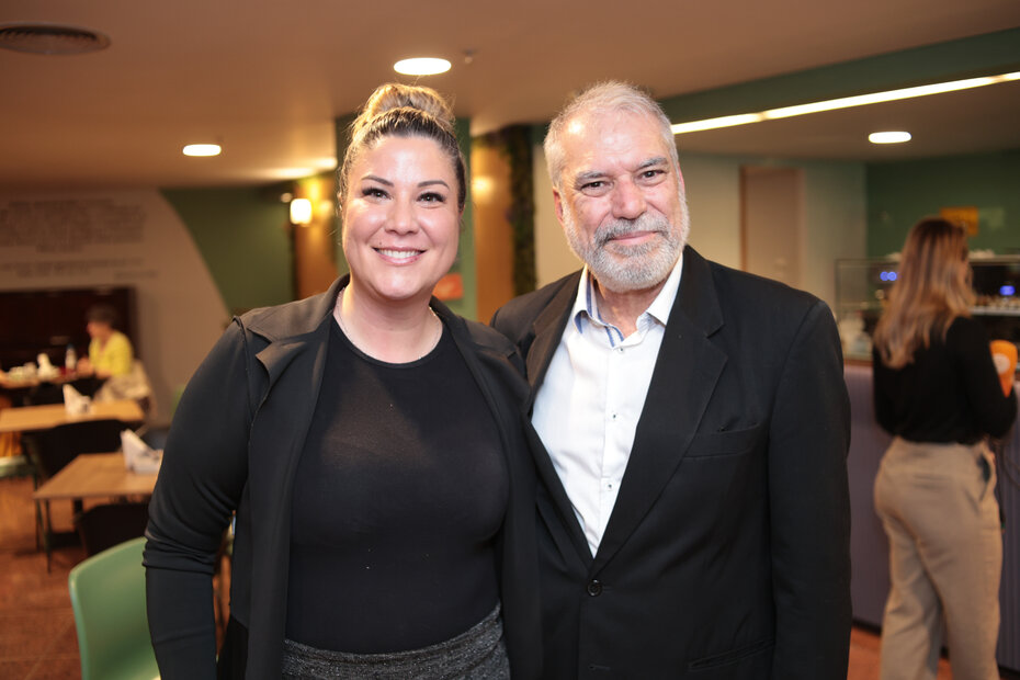 : Juliana Cheuiche Pires e João Antônio Porto (Foto: Vini Dalla Rosa/Divulgação)