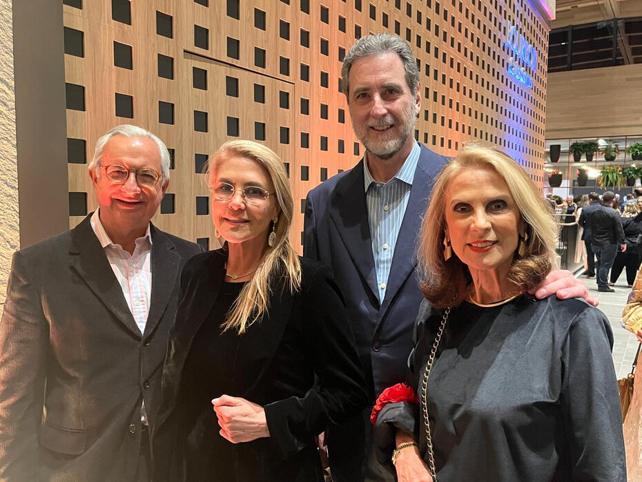 Antônio Ulrich, Andréa Loureiro, Gloria Corbetta e Pedro Gabriel Simch de Castro (Foto: Paulo Gasparotto/ Especial)