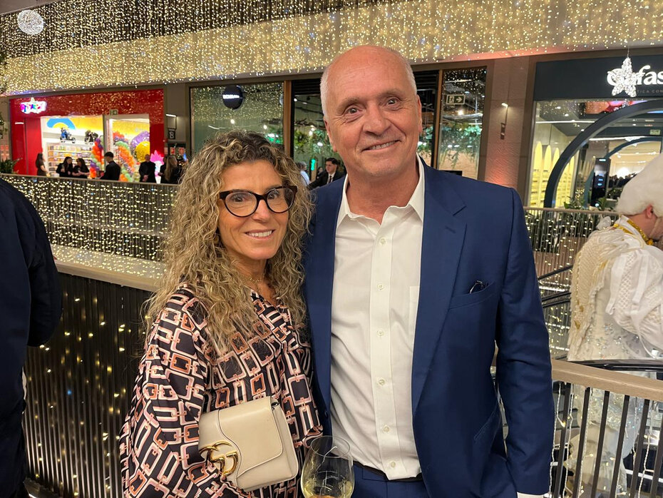 Luciana Schiavon e Marcelo Medeiros (Foto: Paulo Gasparotto/ Especial)