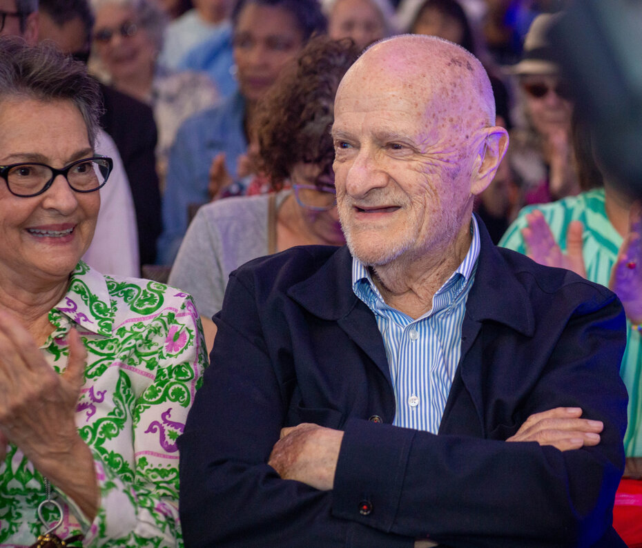 Luíza Mariano da Rocha Silla e Jayme Sirotsky (Foto: Lenara Petenuzzo/Divulgação)