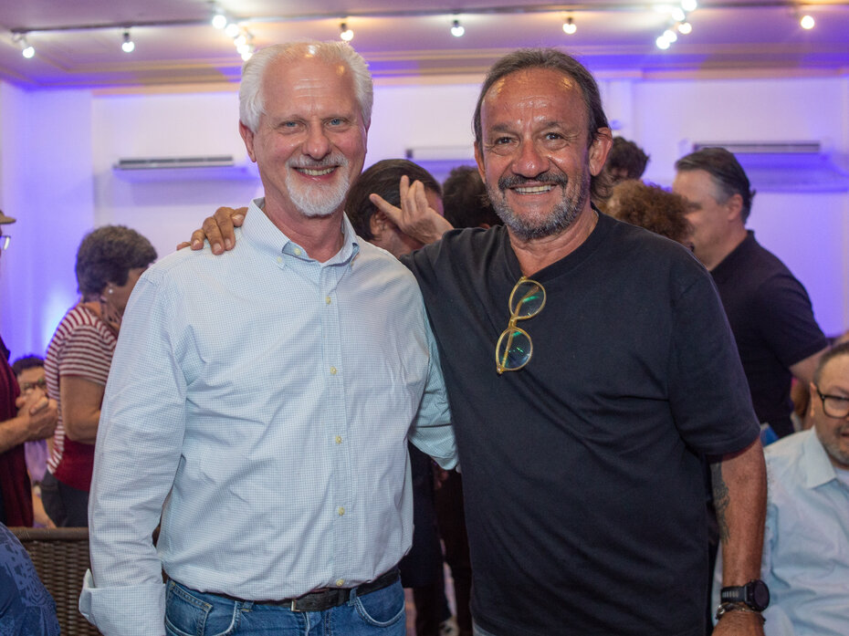 Justo Werlang e Pedro Pacheco Sirotsky (Foto: Lenara Petenuzzo/Divulgação)