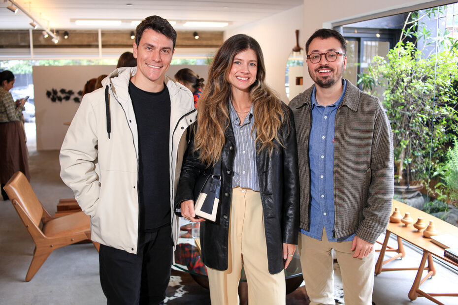 Dado Simch, Bruna Felts e Arthur Lauxen (Foto: Vini Dalla Rosa/Divulgação)