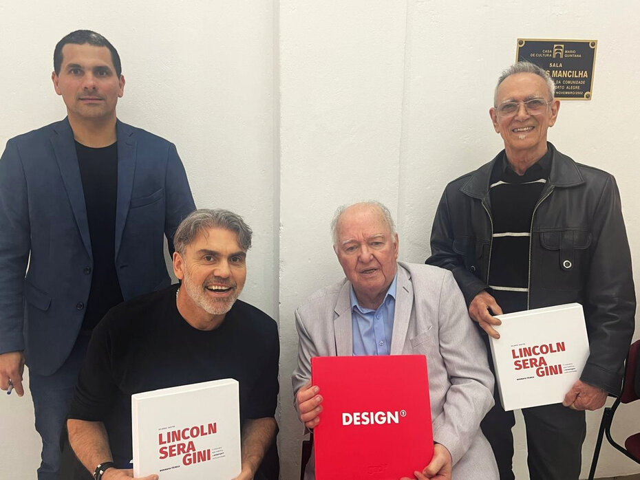 Ricardo Sastre, Luciano Deos, Lincoln Seragini e Celso Dornelles (Foto: Paulo Gasparotto/Especial)