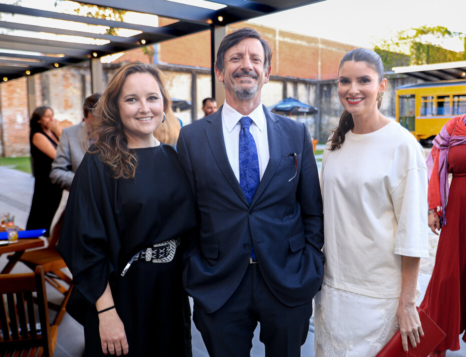 Gressiana Estevan, André Jobim de Azevedo e Ana Espíndola fazem parte da diretoria (Foto: Vini Dalla Rosa/Divulgação)