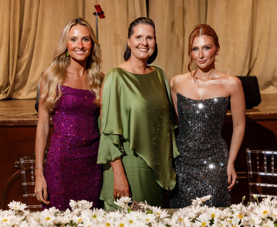 Victória Leal Zanon, Angela Zaffari e Gutta Galbinski integraram o júri (Foto: Guilherme Flores/Divulgação)