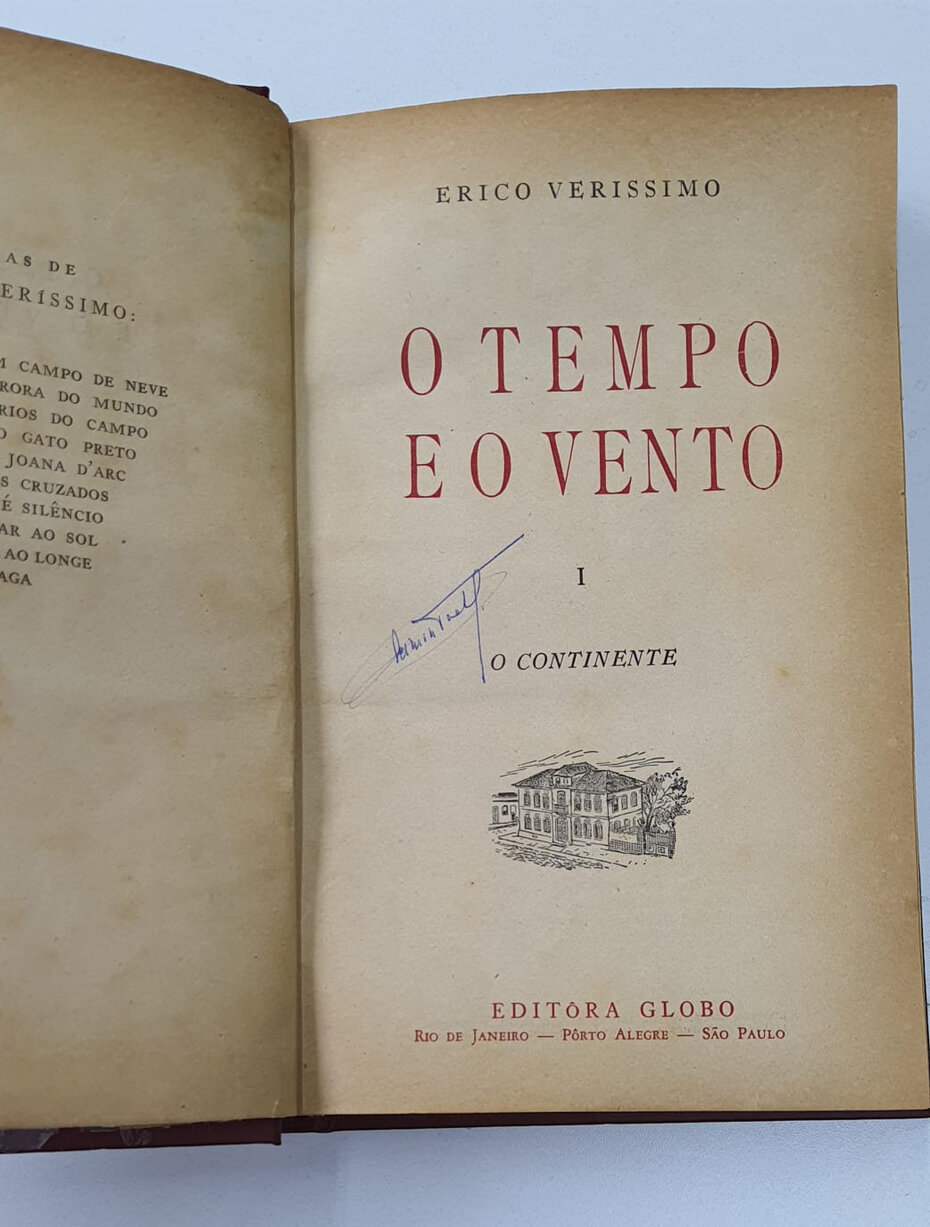 Exemplar de 1949 de O Continente publicado pela Editora Globo (Foto: Divulgação