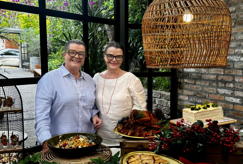 Ilse e Iara Machry  apresentaram o cardápio das festas de final de ano (Foto: LS8 Consultoria/Divulgação)