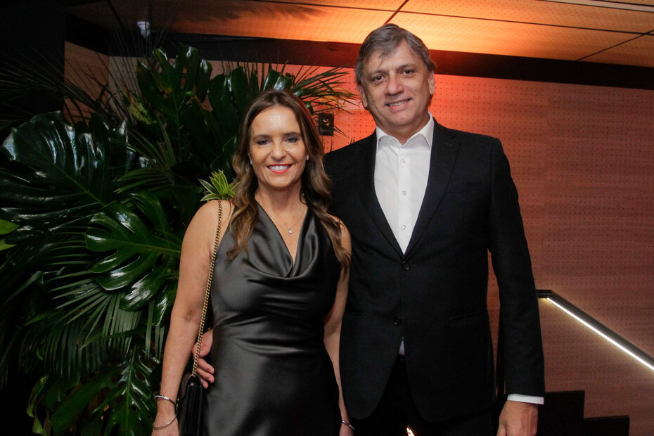 Margot Dreher e Antônio Cesa Longo no Grêmio Náutico União (Foto: Evandro Oliveira/Divulgação)