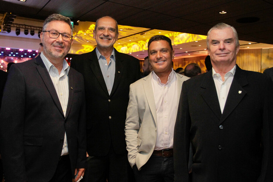 Antonio Ben, Ricardo Alves, Guilherme Castro e Paulo Kolberg Bing (Foto: Evandro Oliveira/Divulgação)