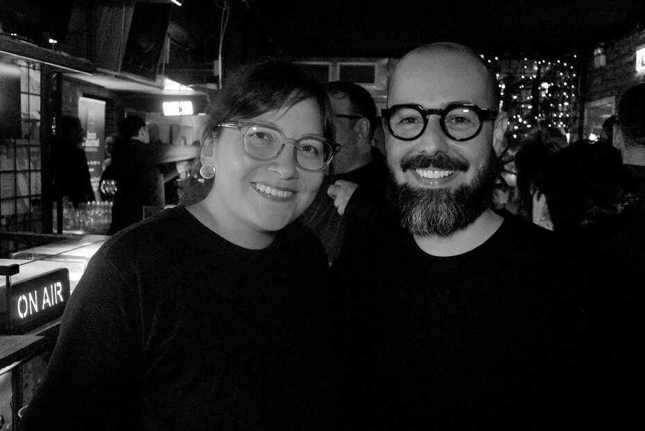 Flávia Mu e o chef Marcelo Schambeck (Foto: Duda Alvares/Divulgação)