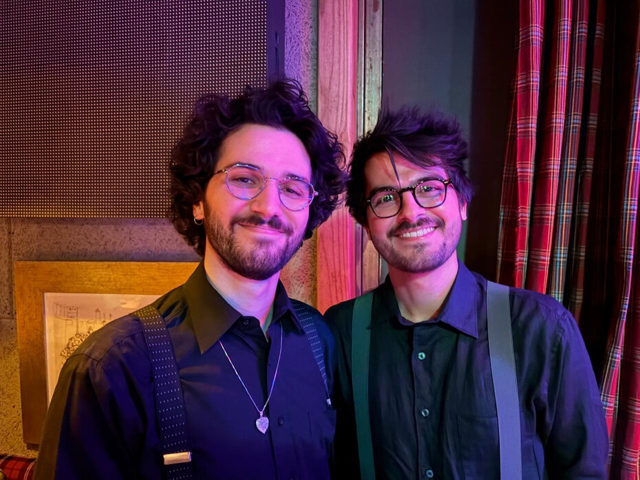 Os talentosos Rafael e Emílio Rothfuchs (Foto: Divulgação)