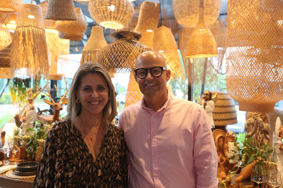 Marta Beck Hoerde e Ricardo Bertaso na Divina Brasilidade (Foto: Notre Design/Divulgação)