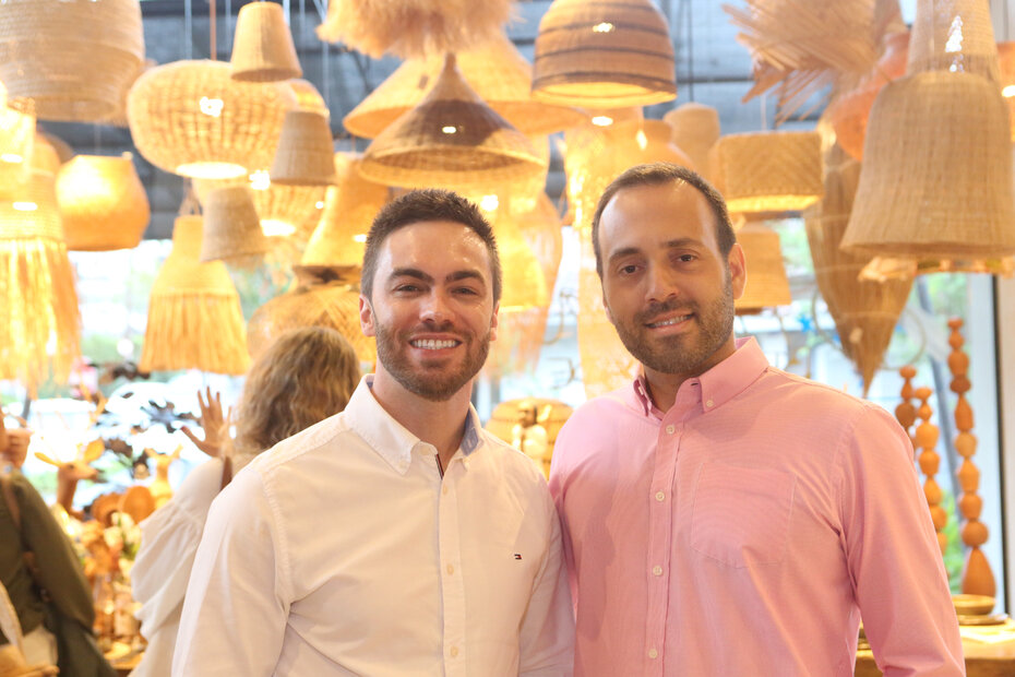 Rafael Selonk e Miguel Anawate Muniz Tavares (Foto: Notre Design/Divulgação)