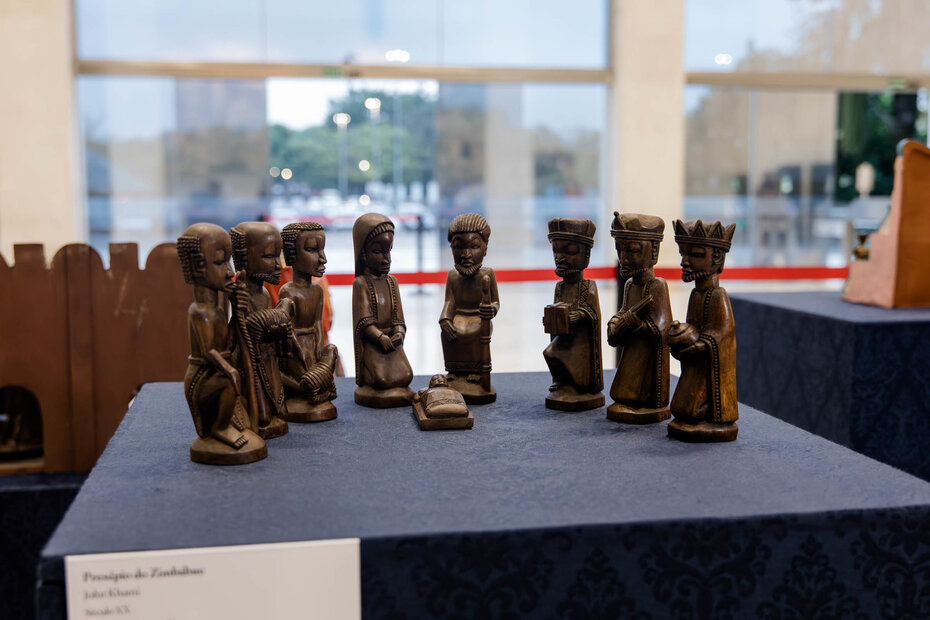 Representação do Zimbábue, país africano de maioria cristã (Foto: Larissa Navarro/Divulgação)