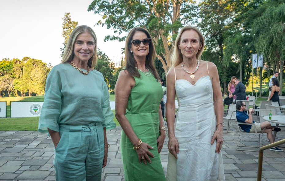 Maria Virginia Schneider Noll, Andréa Nunes e Silvana Zanata (Foto: Evandro Leal/Divulgação)