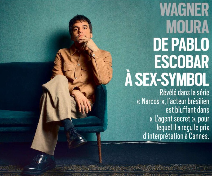 Wagner Moura conquista a cena mundial (Vincent Capman/Divulgação)