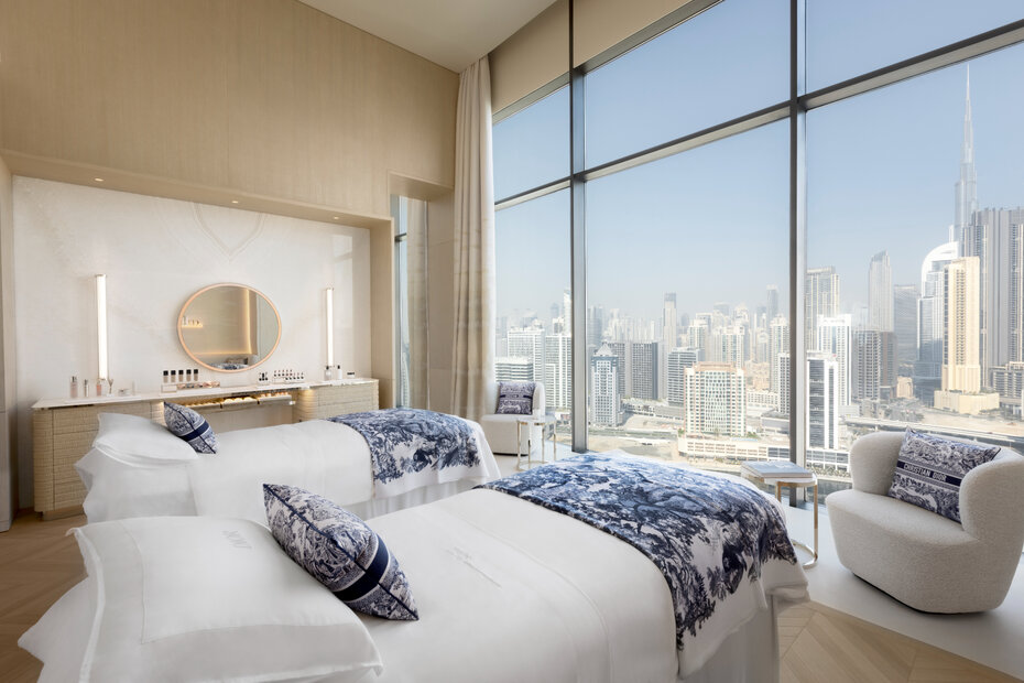 O Dior Spa oferece relaxamento com uma vista deslumbrante (Foto: Divulga&ccedil;&atilde;o)