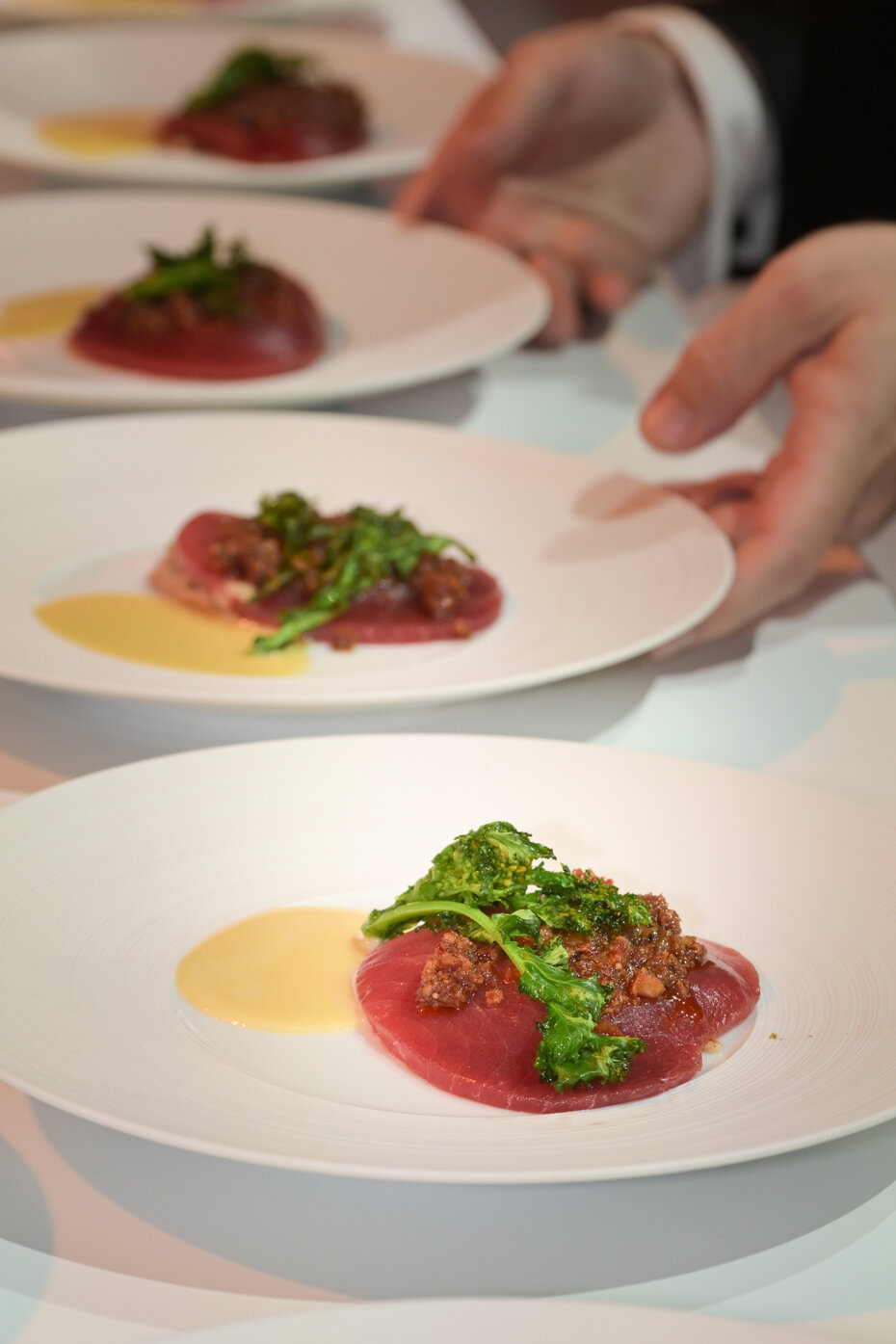 Um dos pratos servidos no Festival des Etoilés Monte-Carlo (Foto: SBM/Divulgação)