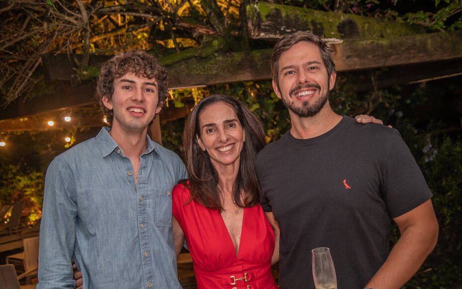 Pedro Maisonnave de Oliveira, Fernanda de Medeiros Maisonnave e Rafael Maisonnave de Oliveira (Foto: Tom Dinarte/Divulgação)