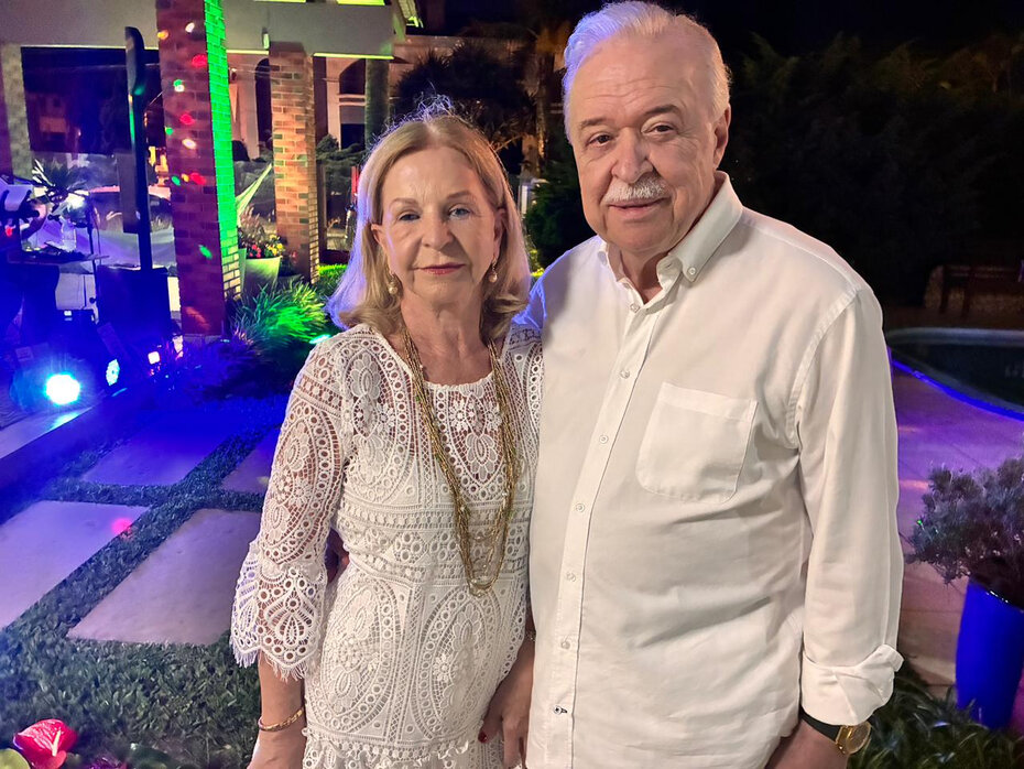 Suely e Gilberto Petry: temporada festiva em Atl&acirc;ntida (Foto/Divulga&ccedil;&atilde;o)