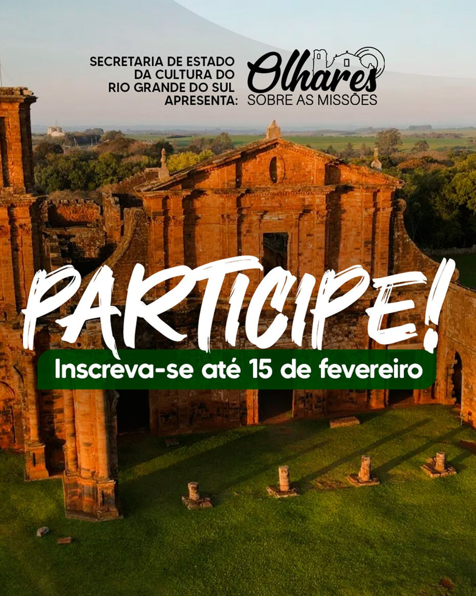 Concurso integra a programa&ccedil;&atilde;o dos 400 anos das Miss&otilde;es (Foto: Divulga&ccedil;&atilde;o)