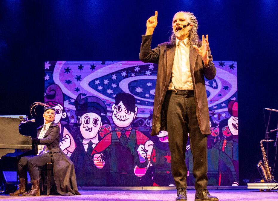 Simone Rasslan e Hique Gomez fazem nova temporada do espet&aacute;culo (Foto: Nilton Santolin/Divulga&ccedil;&atilde;o)