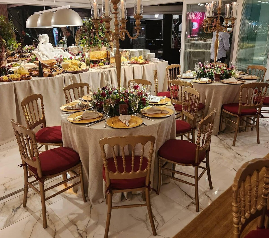 Requinte na montagem dos recantos da Noite em Roma (Foto: Divulga&ccedil;&atilde;o)