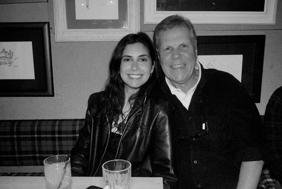 A cantora Valen Reis com o pai Paulo dos Reis Neto no Encoura&ccedil;ado (Foto: Duda Alvares/Divulga&ccedil;&atilde;o)