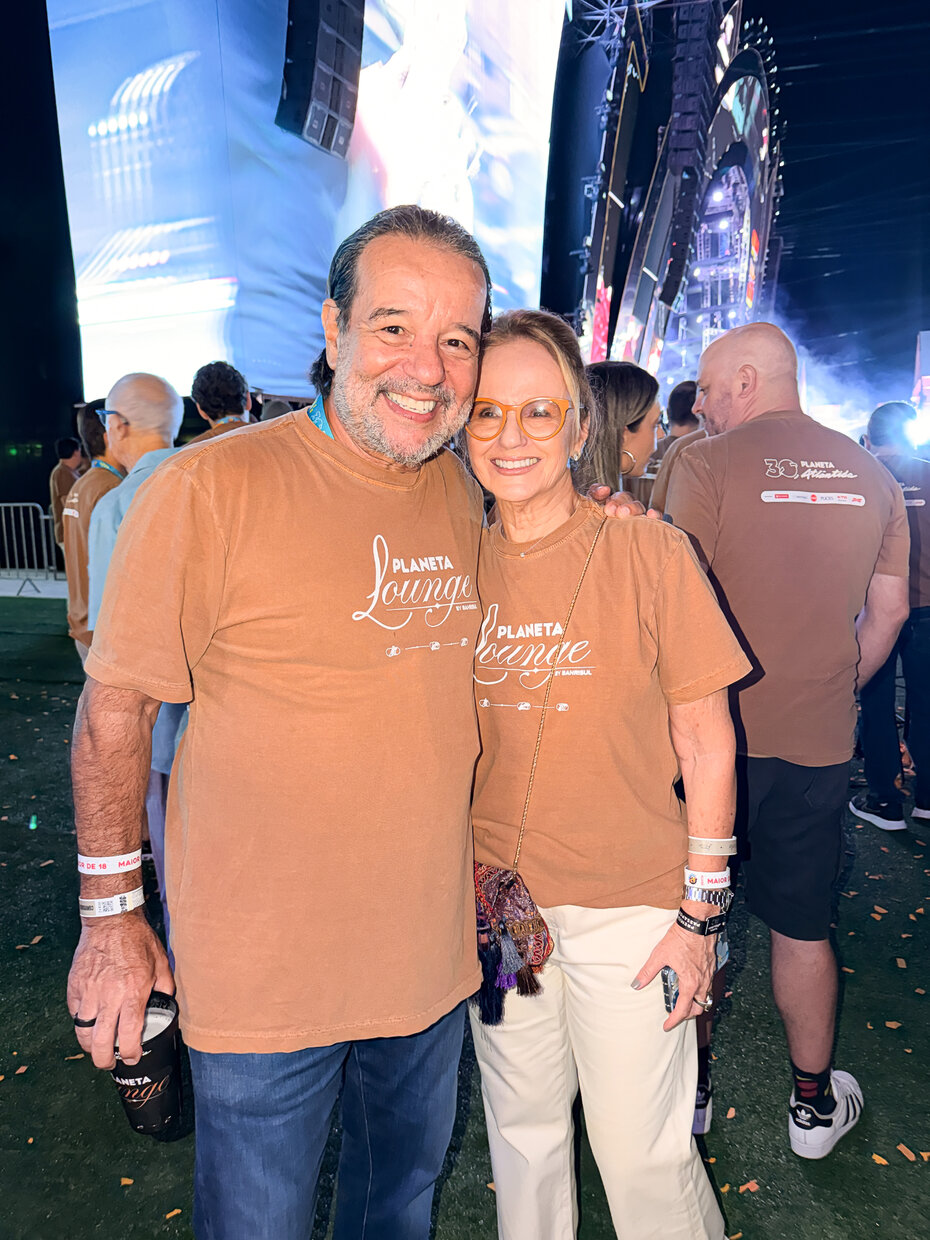 Nelson Pacheco Sirotsky e Nara Birmann Sirotsky (Foto: Vini Dalla Rosa/Divulgação)