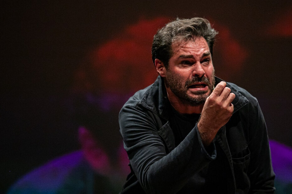 Thiago Lacerda apresenta um monólogo no Teatro Unisinos (Foto: Divulgação)