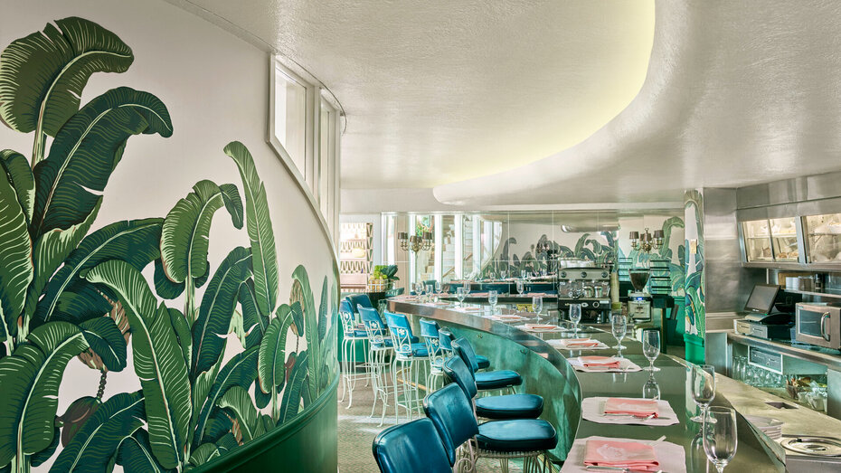 The Fountain Coffee Room: um dos belos espa&ccedil;os do hotel (Dorchester Collection/Divulga&ccedil;&atilde;o)  