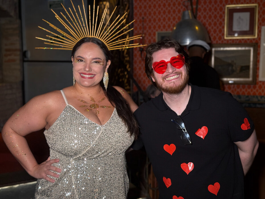 O alto astral de Má Licks e Matheus Licks Nietto (Foto: Tania Andersen/Divulgação)