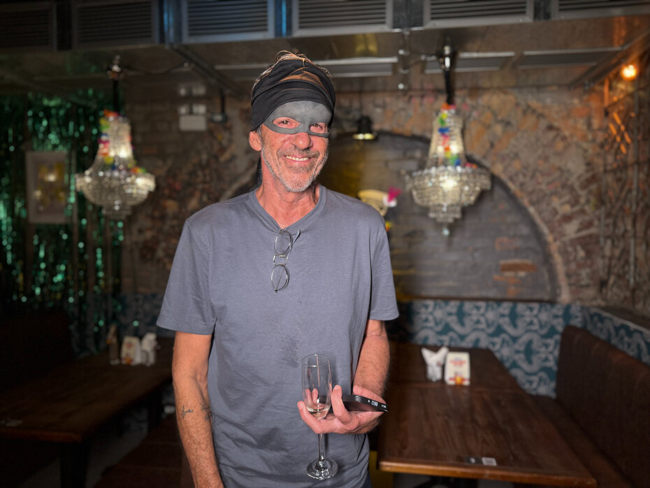 Biba Alvares acompanhou os agitos do Butikin (Foto: Tania Andersen/Divulgação)