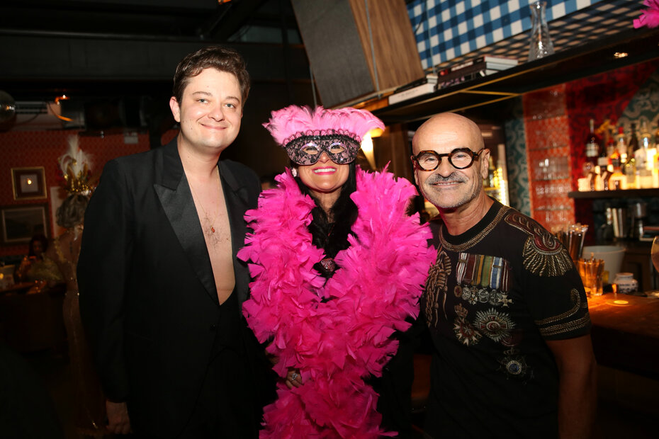 João Paulo Silveira Barbiero, Tati Feldens e Ivan Mattos (Foto: Tania Andersen/Divulgação)
