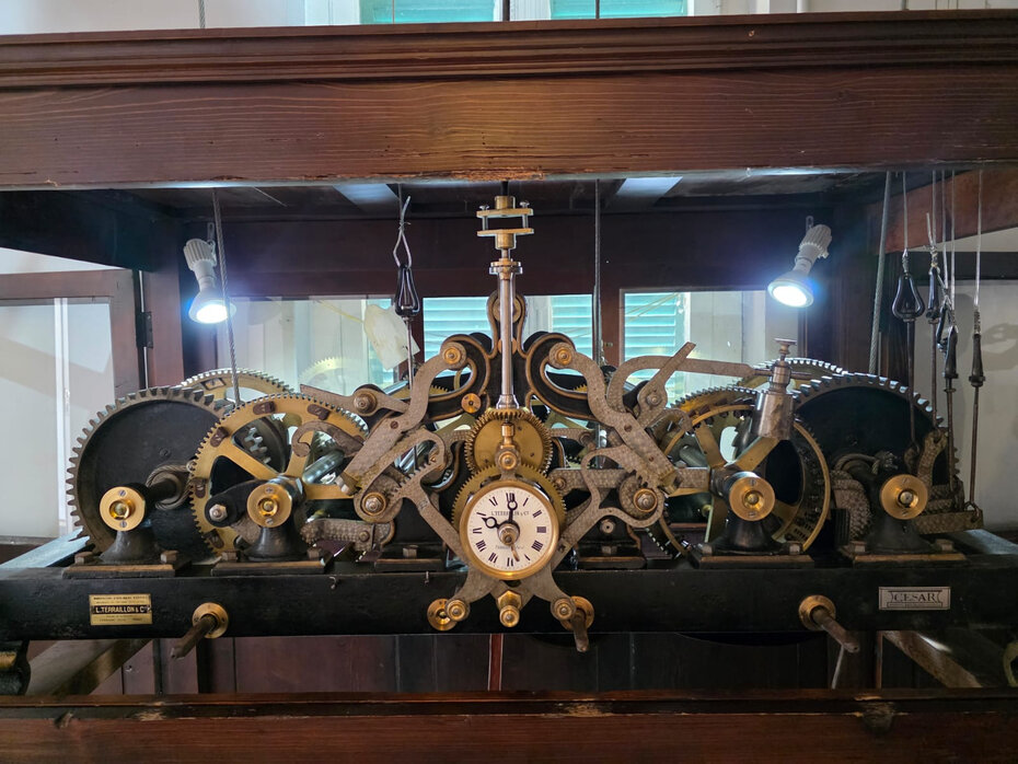 Pe&ccedil;a de fabrica&ccedil;&atilde;o francesa passa por minucioso processo de recupera&ccedil;&atilde;o (Foto: Lucas Volpatto/Divulga&ccedil;&atilde;o)