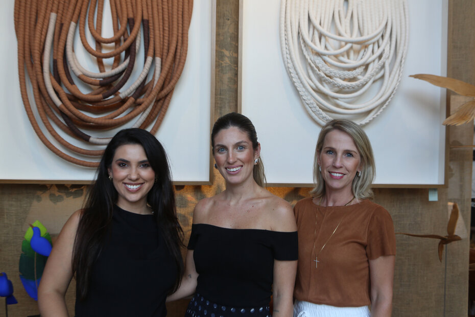 Bruna Alessi, Luiza Scharmm e Eduarda Scherer (Foto: Notre Design/Divulga&ccedil;&atilde;o)