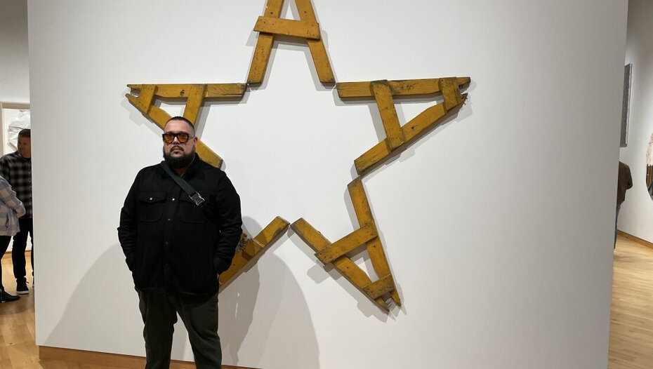 Karlo Andrei Ibarra mostra seus trabalhos em Barcelona (Foto: Divulga&ccedil;&atilde;o)