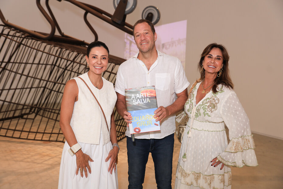 Maria Fernanda Santin, Eduardo Srur e Gabriela Fontoura Brasil (Foto: Vini Dalla Rosa/Divulga&ccedil;&atilde;o) 
