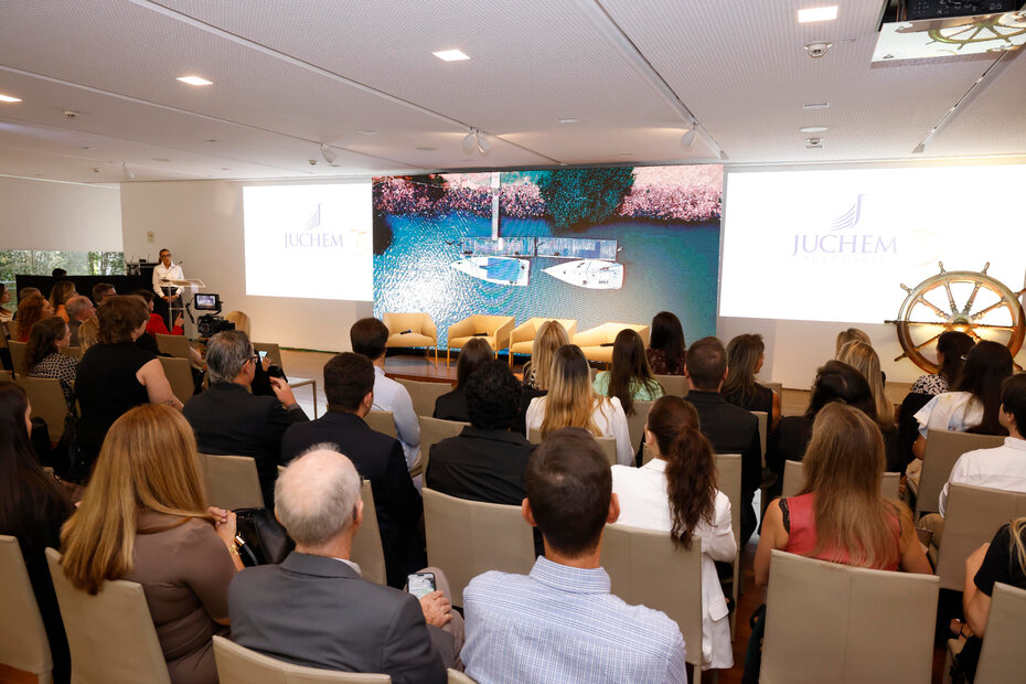 O F&oacute;rum Rotas Jur&iacute;dicas reuniu s&oacute;cios, clientes e parceiros do escrit&oacute;rio (Foto: Jo&atilde;o Mattos/Divulga&ccedil;&atilde;o)