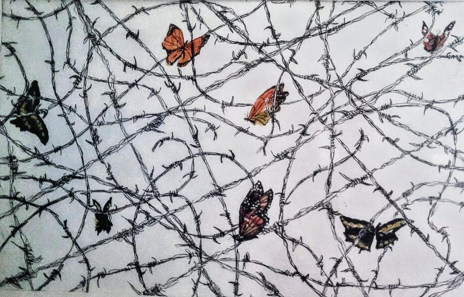 Uma das obras do artista pelotense Mario Schuster na nova mostra (Foto: Divulga&ccedil;&atilde;o)