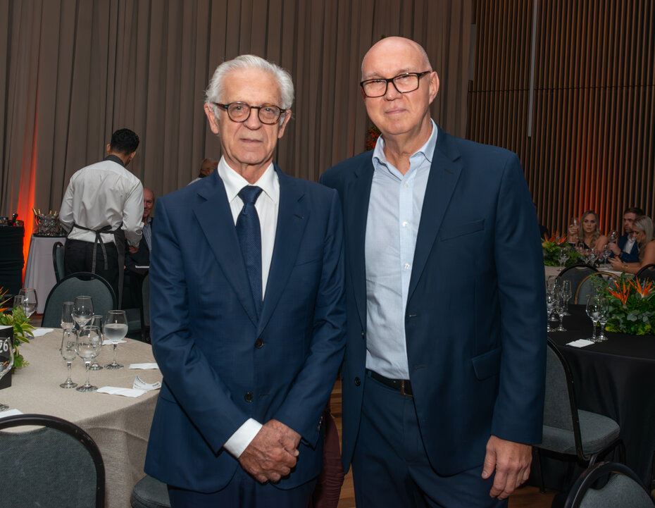 Claudio Zaffari e Regis Spolavore no Gr&ecirc;mio N&aacute;utico Uni&atilde;o (Foto: Evandro Leal/Divulga&ccedil;&atilde;o)