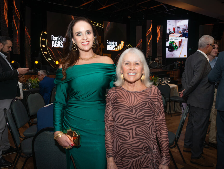 Jamile Brand&atilde;o e Neida Schmidt acompanharam a premia&ccedil;&atilde;o (Foto: Evandro Leal/Divulga&ccedil;&atilde;o)