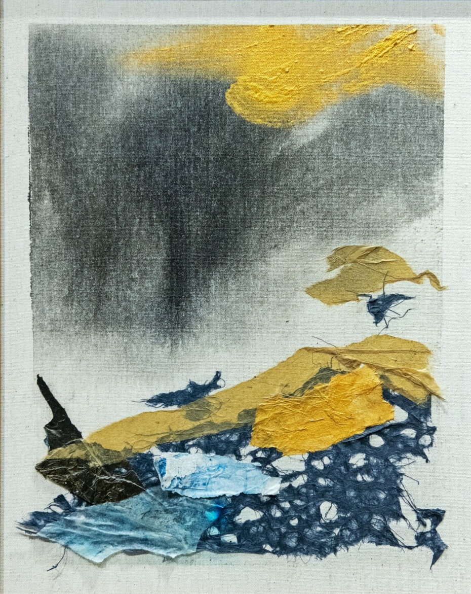 Uma das obras de Isabel Marroni que integram a exposi&ccedil;&atilde;o em Montenegro (Foto: Rodrigo Marroni/Divulga&ccedil;&atilde;o)