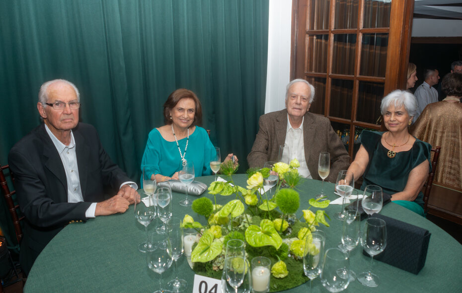Raul Ritter, Lui Cuervo, Calito Moura e Tina Moura (Foto: Evandro Leal/Divulga&ccedil;&atilde;o)