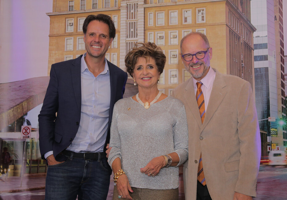 Pedro Vellinho Englert, Suzana Vellinho Englert e Mario Englert Foto S&eacute;rgio Gonzalez