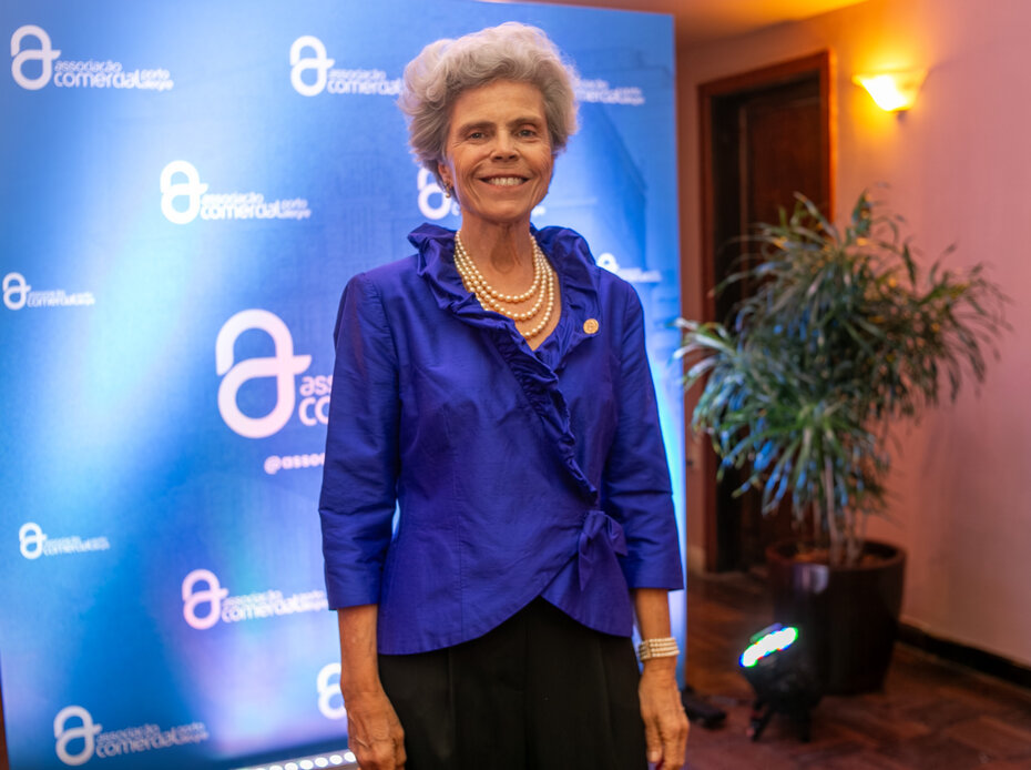 Ana L&uacute;cia Wallau dos Reis, uma das integrantes da nova gest&atilde;o da ACPA, no prestigiado evento (Foto: Lenara Petenuzzo/Divulga&ccedil;&atilde;o)