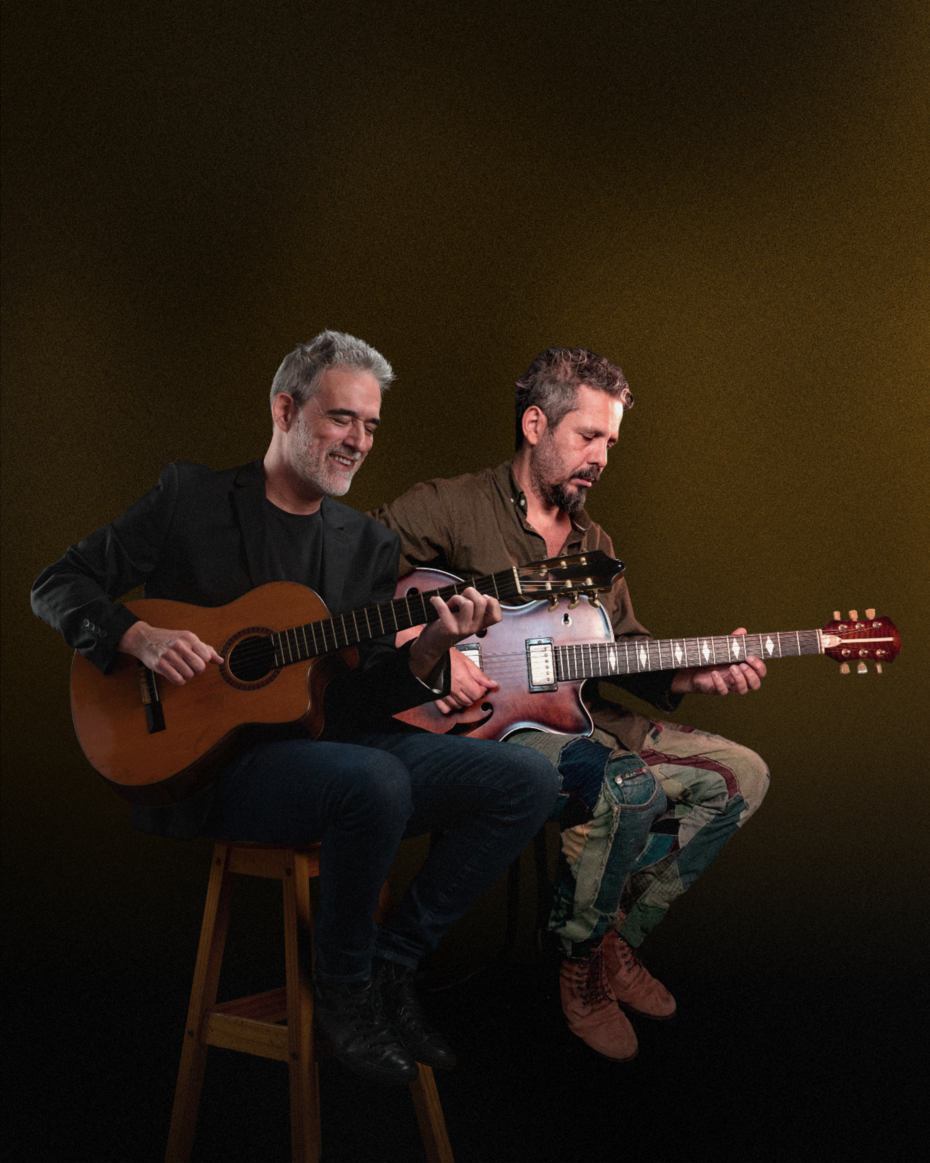 Paulinho Fagundes e Leo Amuedo se apresentam no Espa&ccedil;o 373 (Foto: Jos&eacute; Kalil/Divulga&ccedil;&atilde;o)