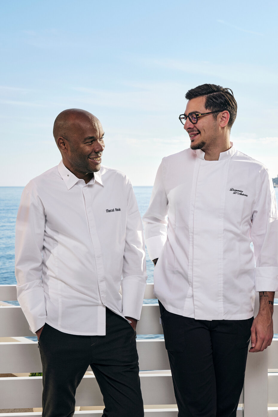 Os chefs Marcel Ravin e Domenico d&rsquo;Antonio comandam o Jardin Marin (Foto: SMB/Divulga&ccedil;&atilde;o)